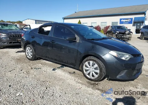2014 Toyota Corolla L from USA, damaged, VIN 2T1BURHEXEC132861